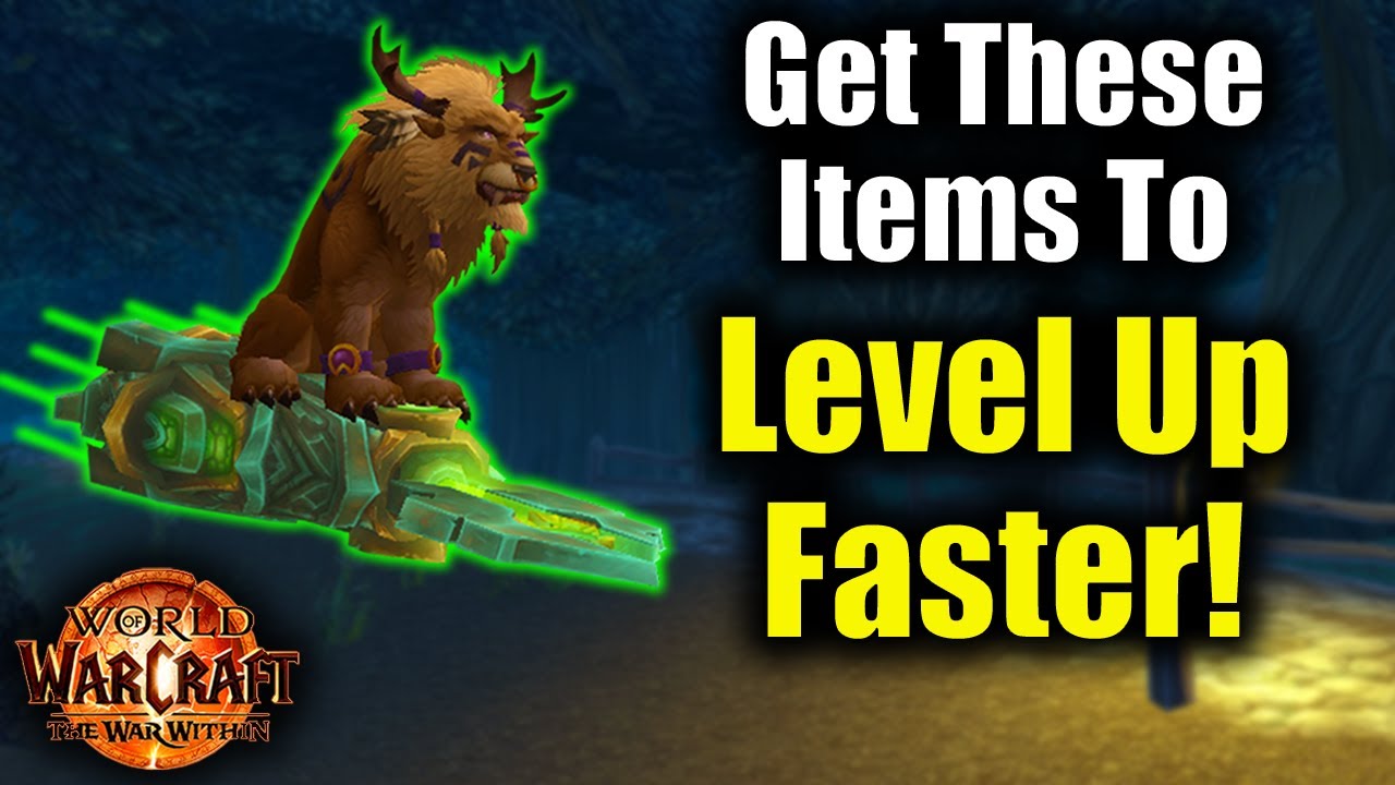 Every Important Item For WoW Speedleveling