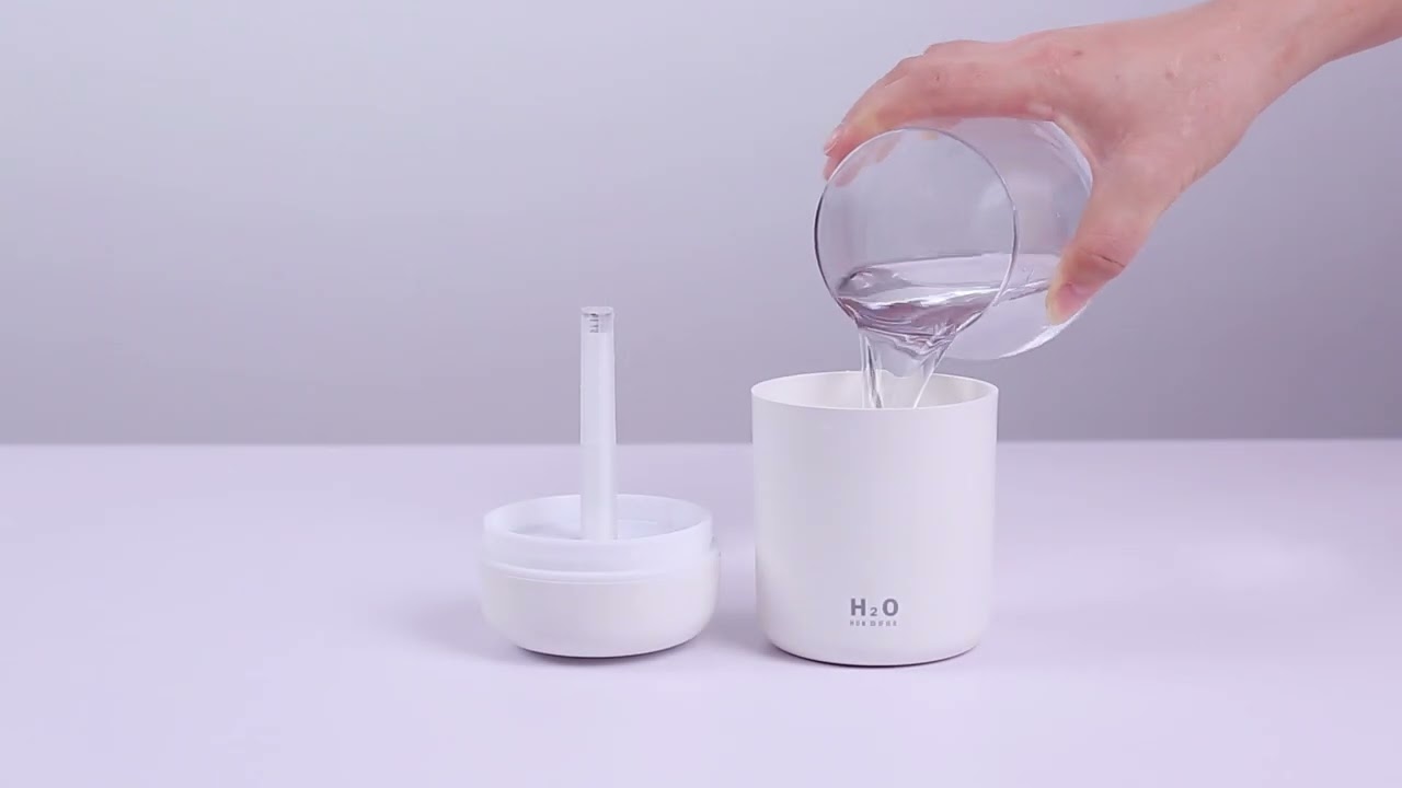 300ml MINI Fragrance USB Colorful Air Humidifier For Car Office Baby Room With Led Light