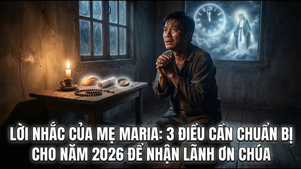 🛑Đức Mẹ Nhắc Nhở: 3 Điều Người Tin Chúa Phải Chuẩn Bị Trong Năm 2026 | Cầu Nguyện Cùng Mẹ Maria