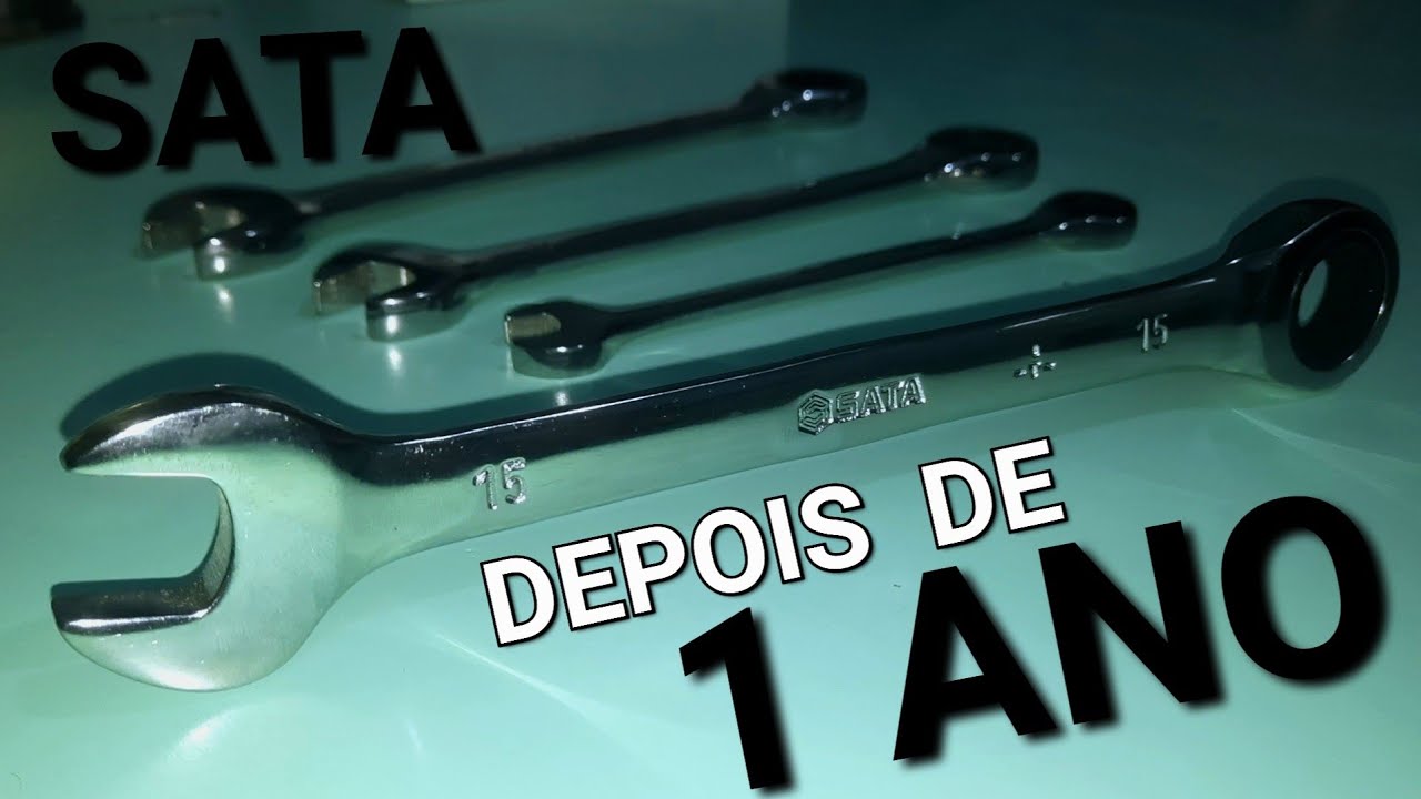 DEPOIS DE 1 ANO COM JOGO DE CHAVES CATRACAS SATA