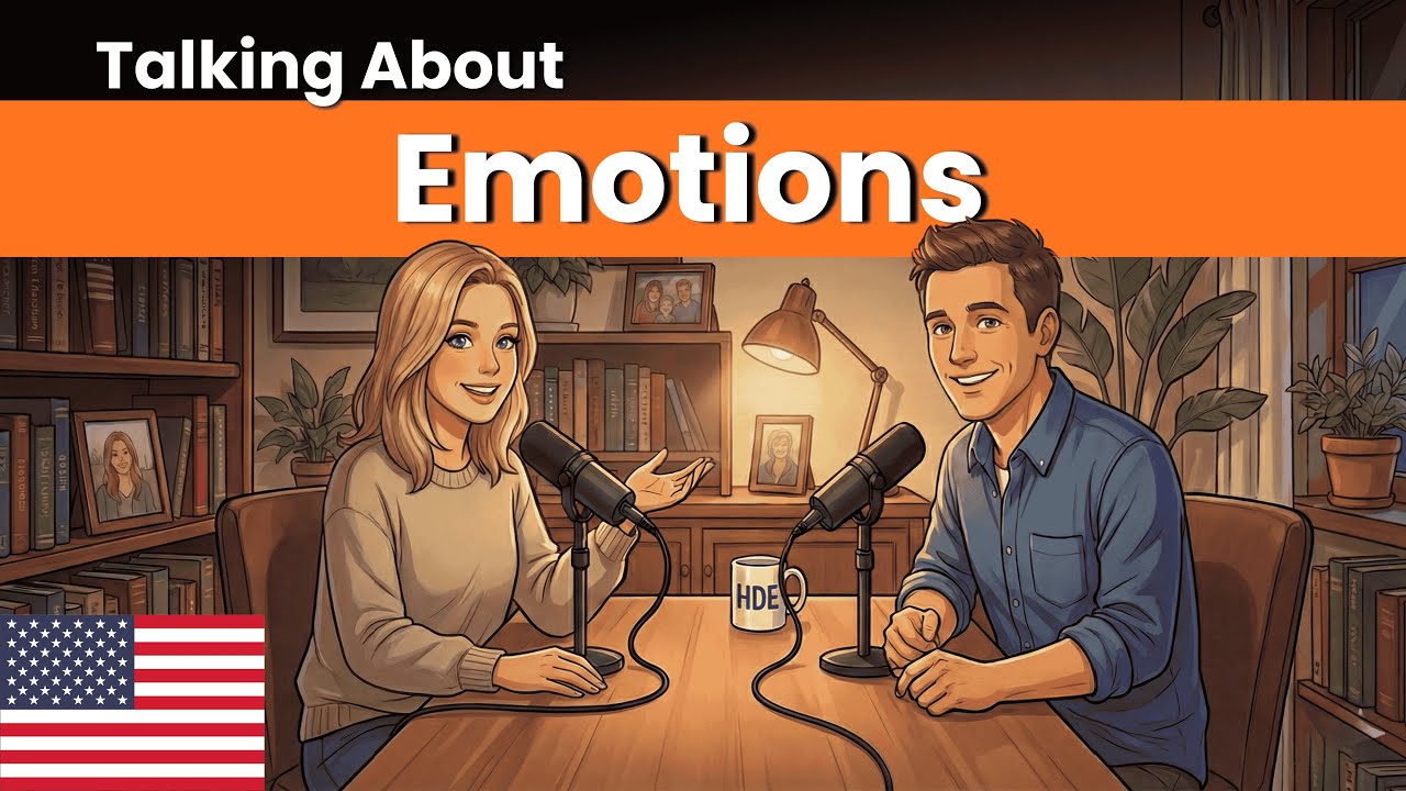 How to Talk About Your Emotions in English | Easy English Conversation Practice