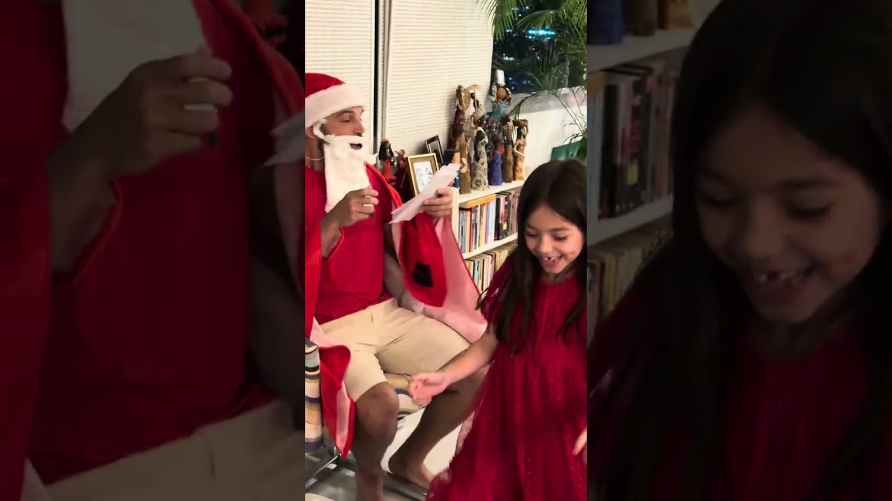 Véspera e dia de Natal com a Família Nagle