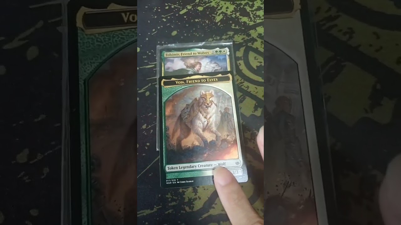 Tolsimir, Friend to Wolves / Voja, Friend to Elves #magicthegathering #mtg #commander #edh #shorts