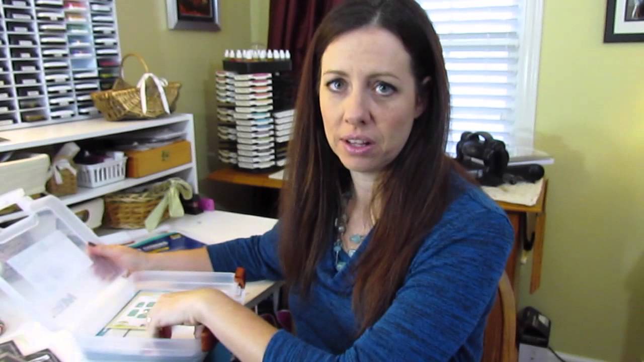 Storage Solutions for Die cutting with Catherine Pooler