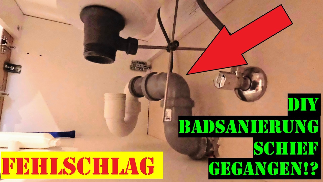 😨 FAIL! Geldgrab DIY-Badsanierung!? Ist das Projekt am Ende!? 😱 OMG