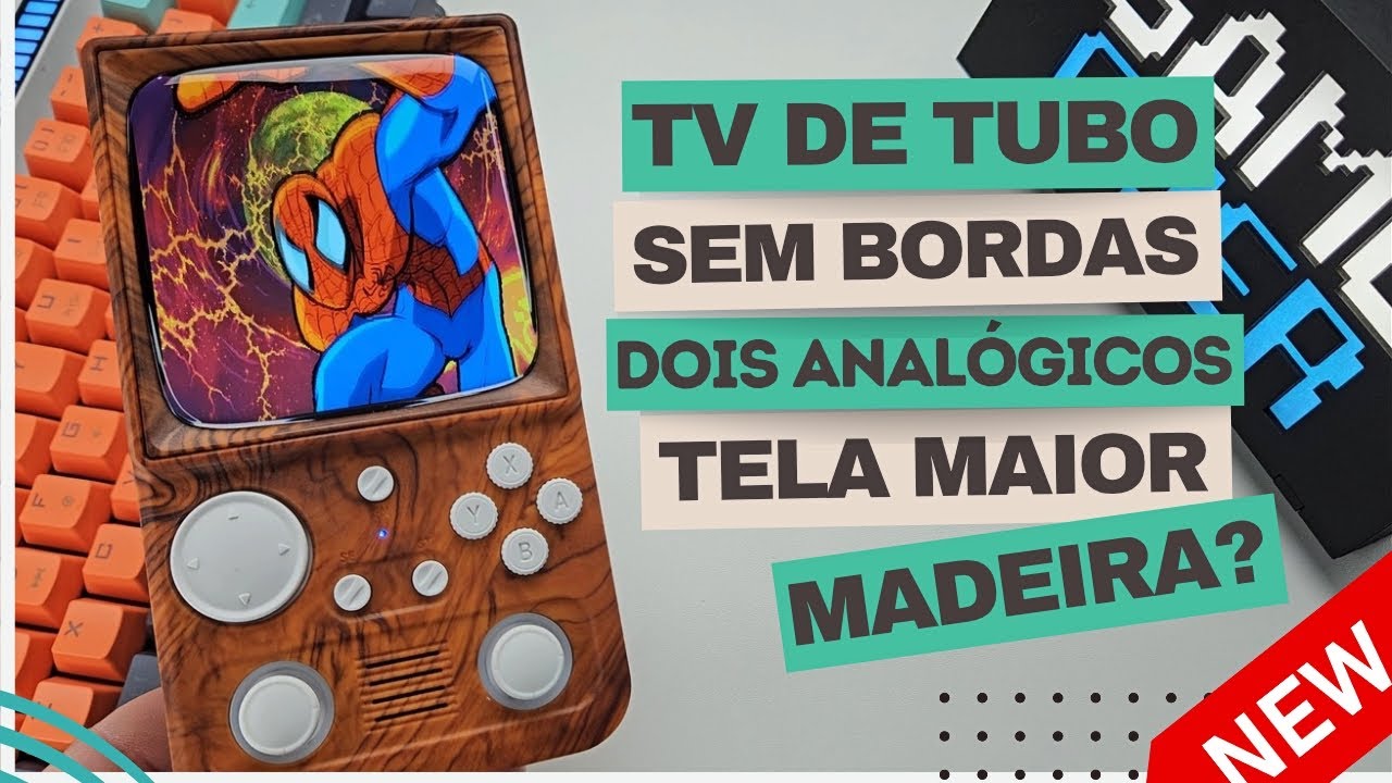 O INCRÍVEL R36T MAX Uma TV De TUBO ANTIGA Sem BORDAS e TELA GIGANTE?