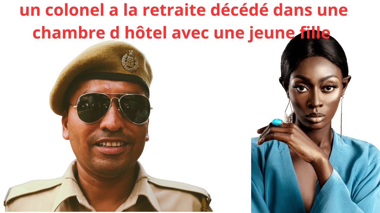 UN COLONEL A LA RETRAITE  DECECE  DANS UNE CHAMBRE D HOTEL AVEC UNE JEUNE FILLE