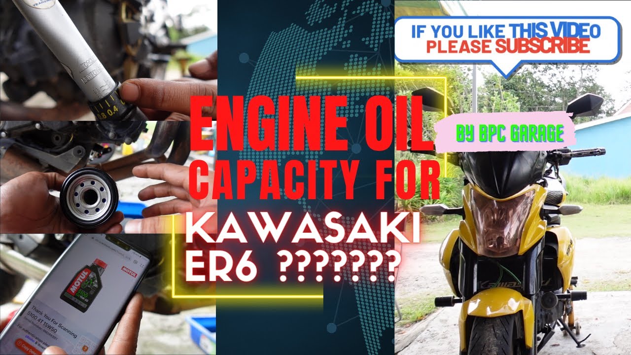 service kawasaki er6n 2012 - berapa liter sebenarnya ? minyak motul klon ke ?