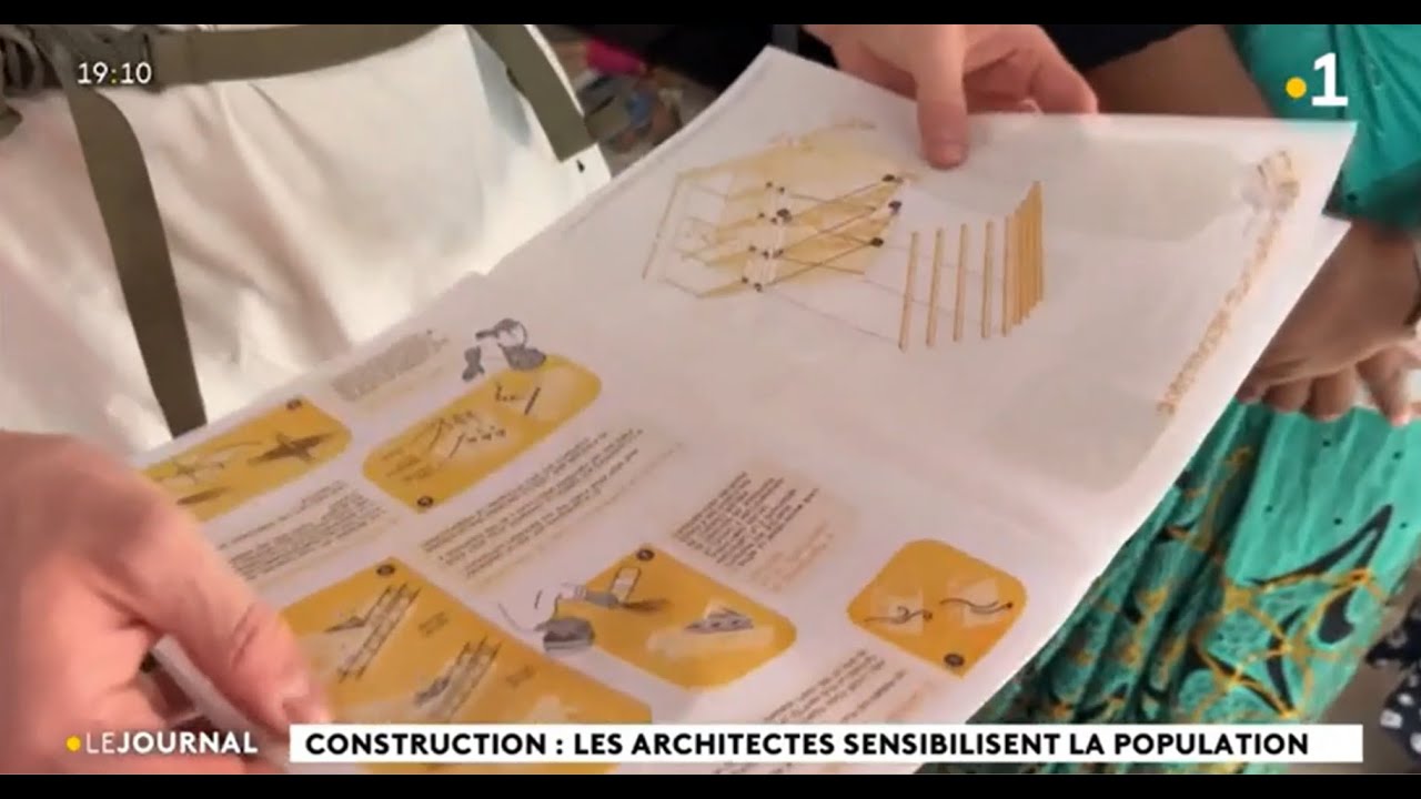 Reportage Mayotte la 1ère | Les architectes du CAUE conseillent et sensibilisent la population