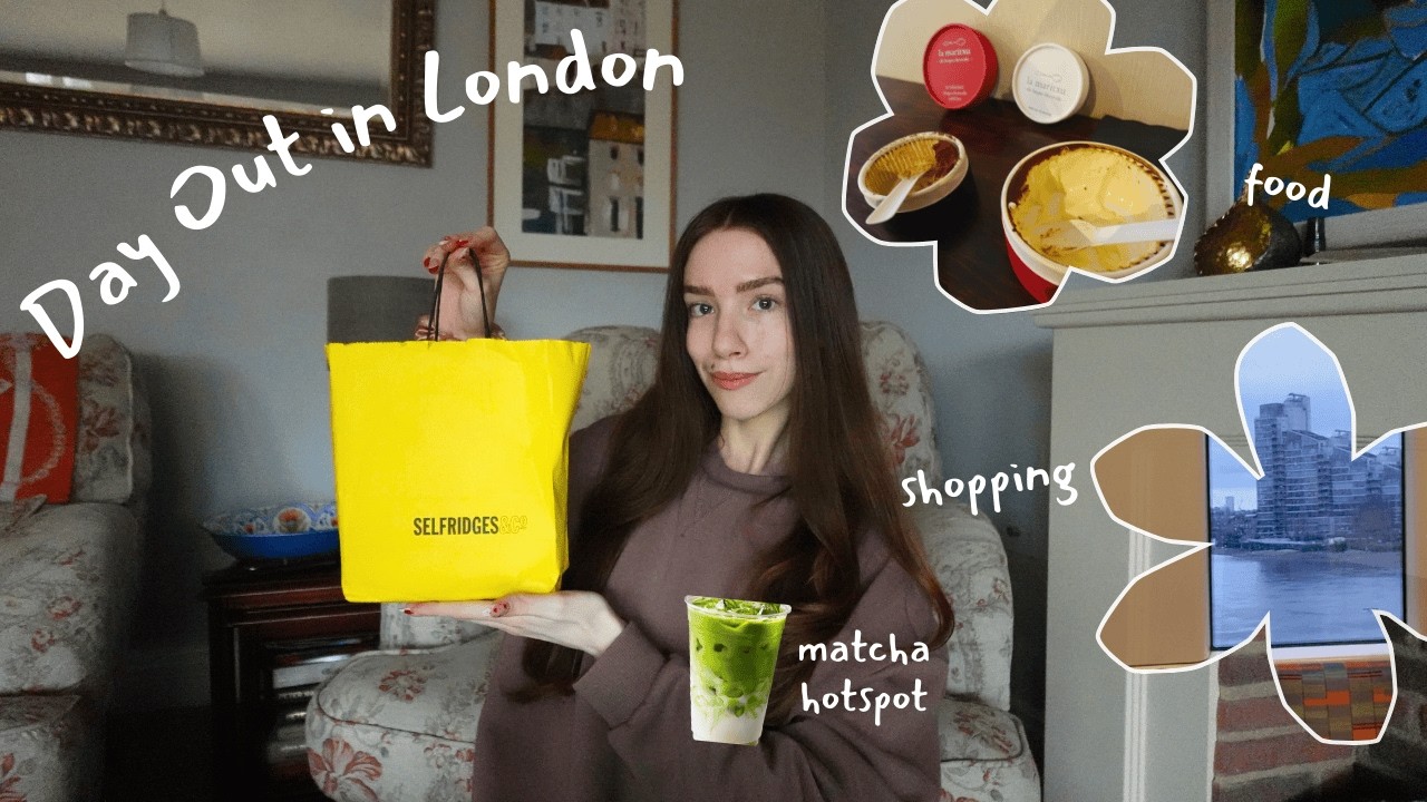 Girly London Vlog! 🎀🍵🥐 | Jenki matcha, gf pastries + more