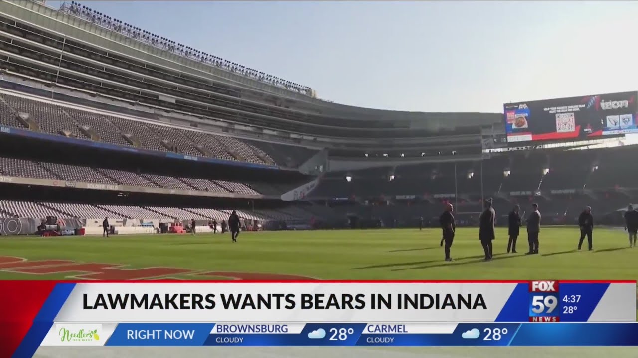 Lawmaker wants to entice Chicago Bears to move to Indiana