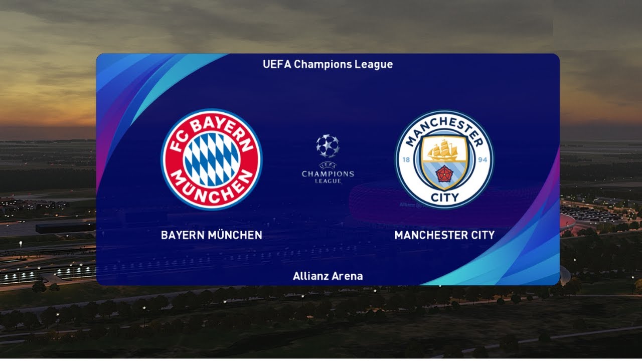 مباراة بايرن ميونخ ضد مانشستر سيتي  | دوري ابطال اوروبا  | PES 2021