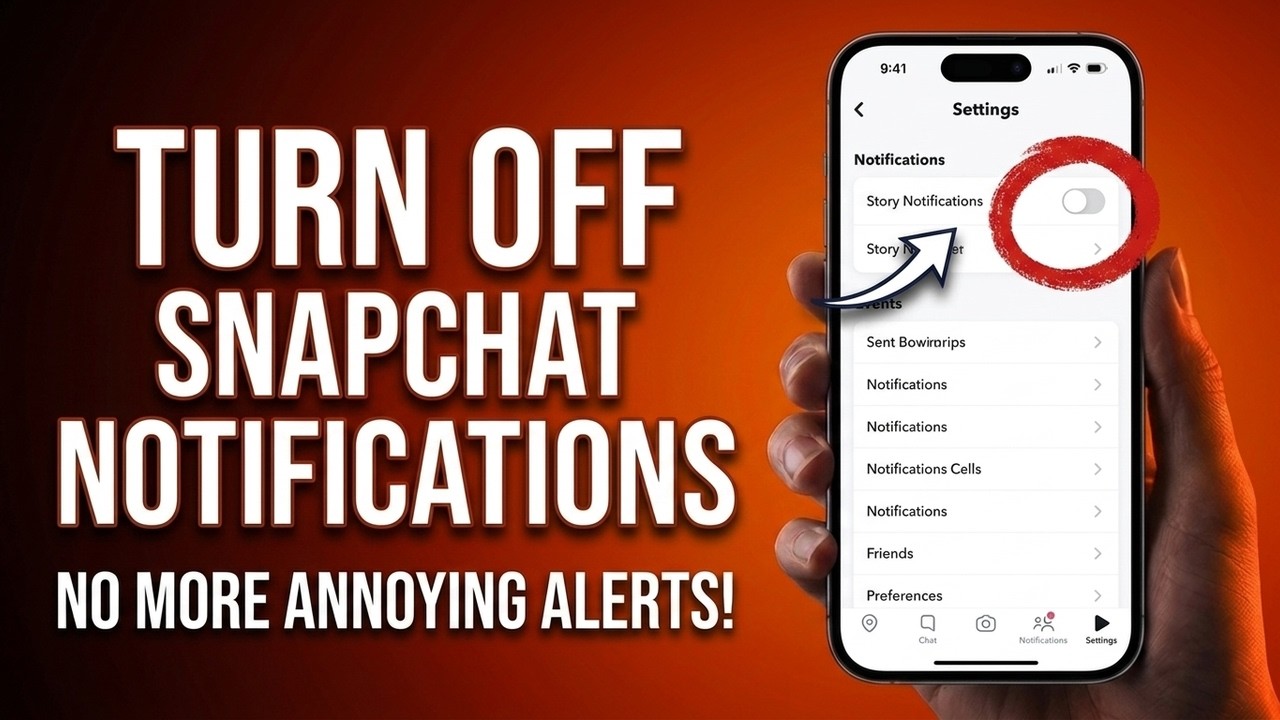 Как отключить уведомления о сторис в Snapchat (пошаговое руководство)
