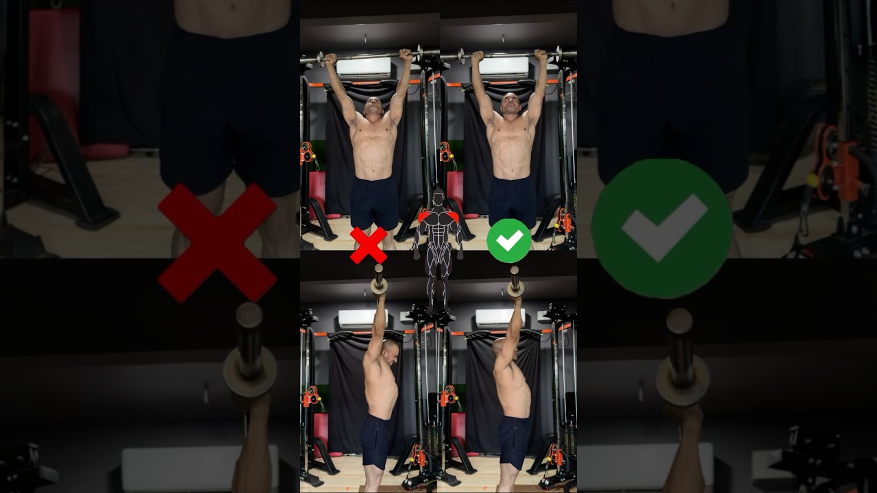 Military Press Mistake You MUST Avoid #Shorts