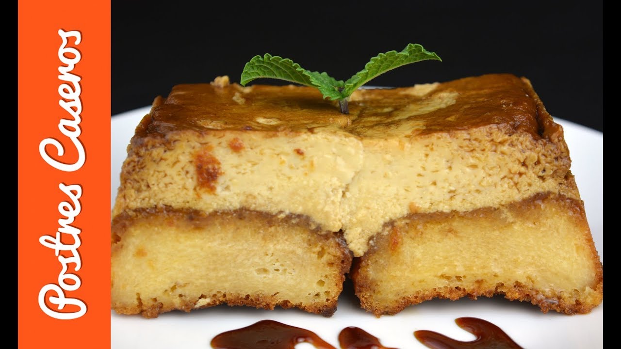 Pudin de queso y sobaos pasiegos. POSTRE MUY FÁCIL