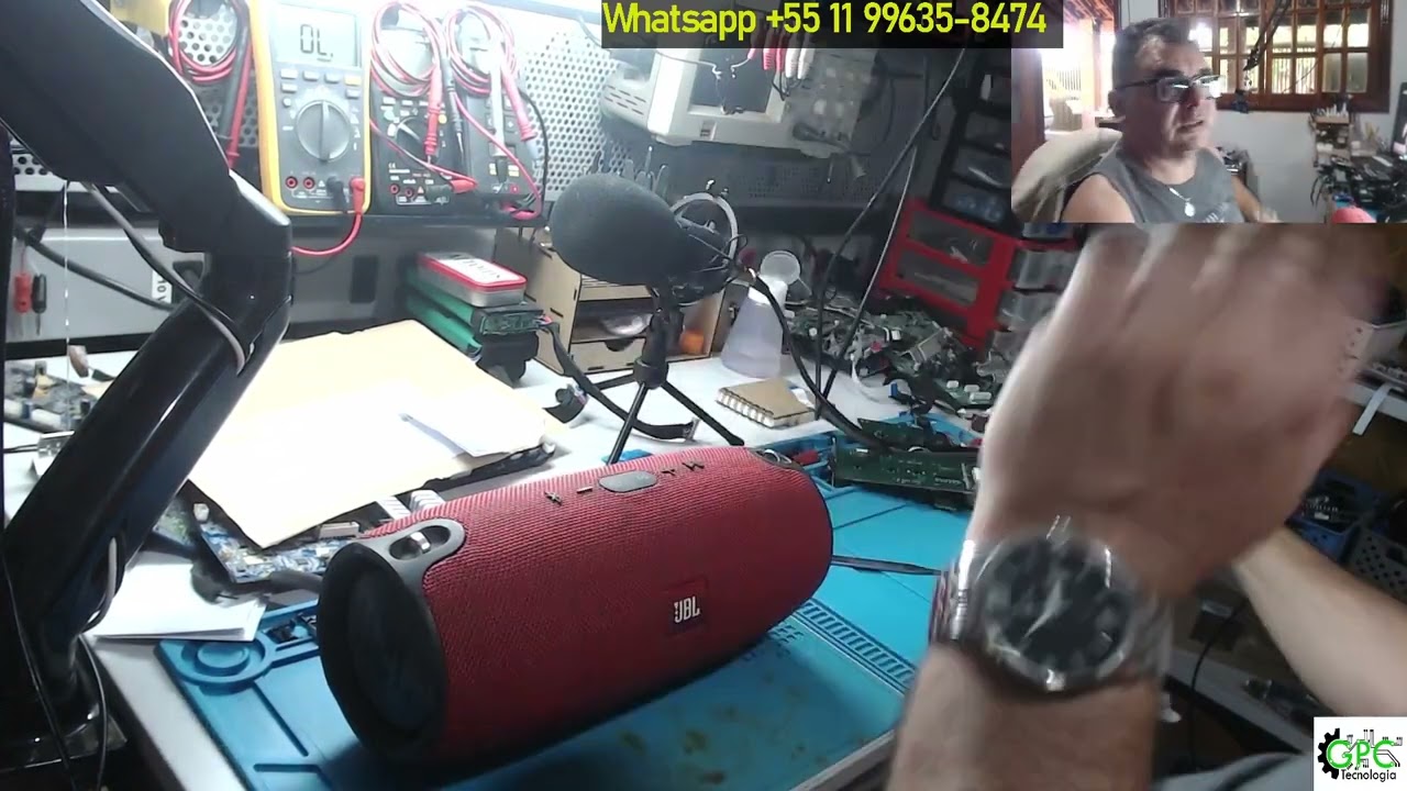 JBL XTREME DESLIGANDO EM VOLUME ALTO - MARCOS PAIM - PR