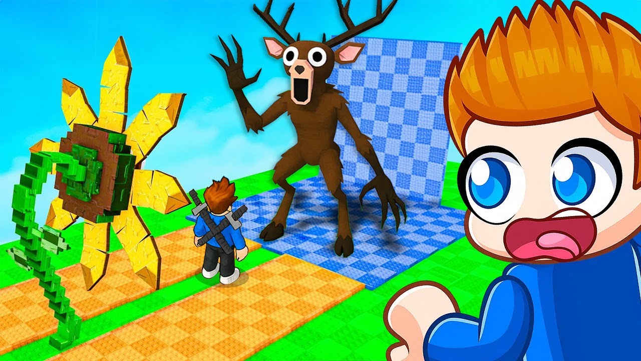 ROŚLINY vs JELEŃ z PRZETRWAJ 100 NOCY 🌙 w LESIE w Roblox!