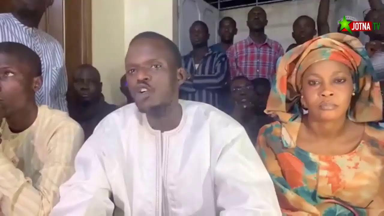 DECLARATION DE L'HONORABLE CHEIKH THIORO MBACKE