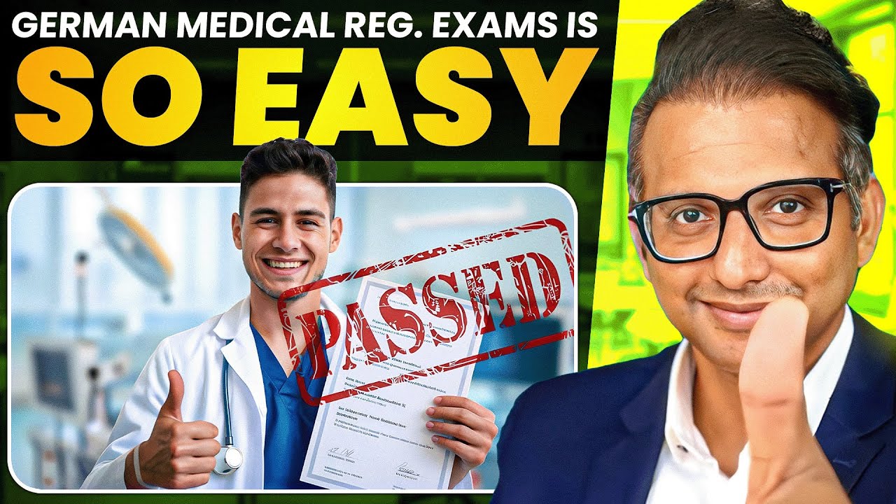 It’s SO EASY to PASS German Medical REGISTRATION EXAMS!