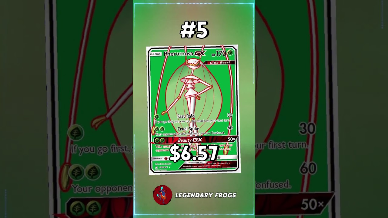 Top 5 Pheromosa Pokemon Cards #top5 #pheromosa #pokemoncards