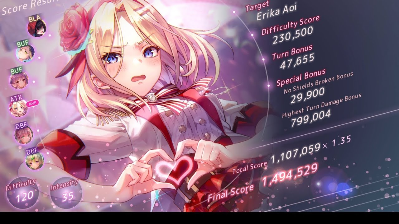 [Heaven Burns Red] Score Attack #19 - 1.49m with Ichigo SS2