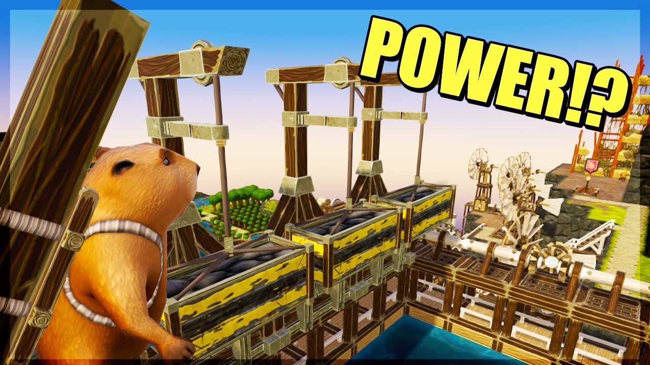 Expanding our Industry for MORE POWER!! in Timberborn.
