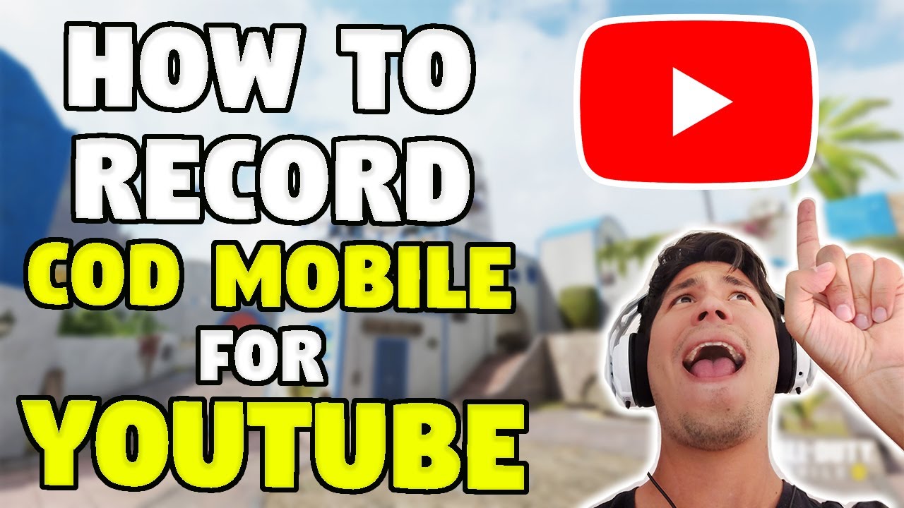 How to RECORD COD Mobile videos with ANY PHONE for YOUTUBE (BEST SCREEN RECORDERS)