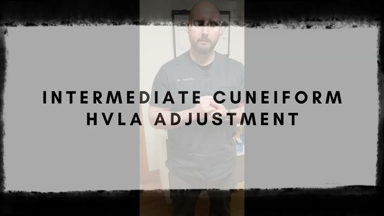 joint manipulation of the intermediate cuneiform #osteopathy , #physicaltherapy , #chiropractic