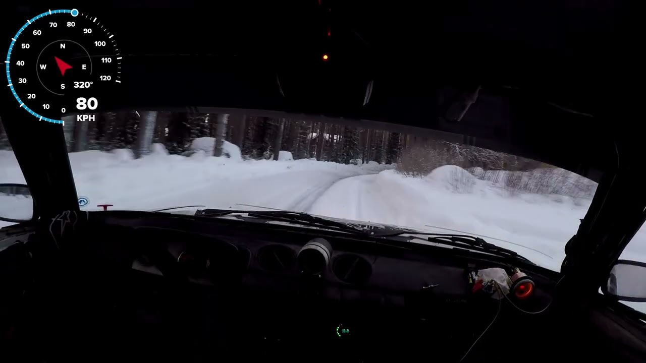 Kolmella vaihteella ja kaks tilannetta tällä pätkällä. R.T.P ralli Lievestuore EK4
