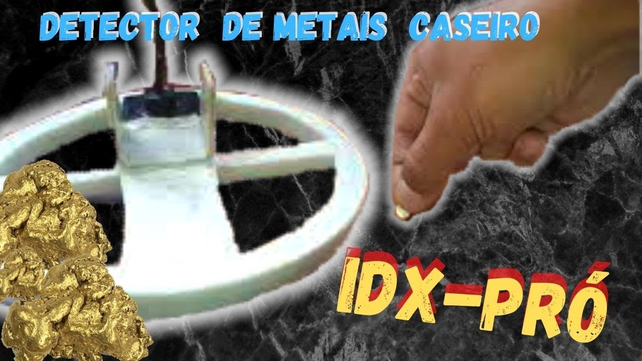 Detector de metais  idx-pro  Rev.Gold   o melhor Vlf feito a mão