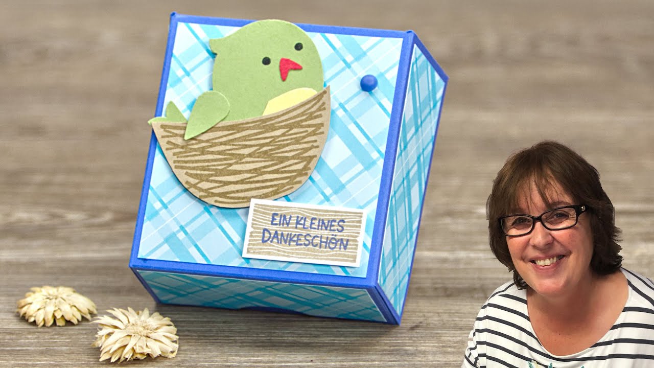 Dankesch&ouml;n Box Gut Gezwitschert・Neue In Color Farben 2022 - 2024・Stampin&rsquo; Up!