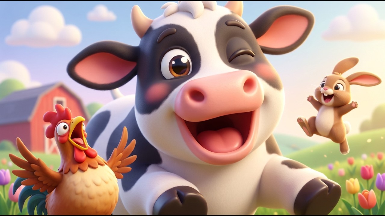 De Blije Melkkoe 🐄 | Kukeleku Haan 🐓 | Ren Ren Konijntje 🐰 | Kinderliedjes Nederlands