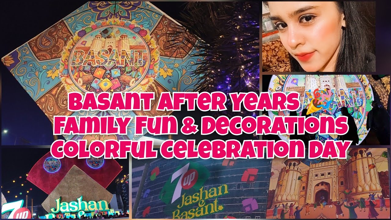 Basant Festival After Years 🎉 Family Celebration, City Decorations & Happy Moments | Sneha vlog