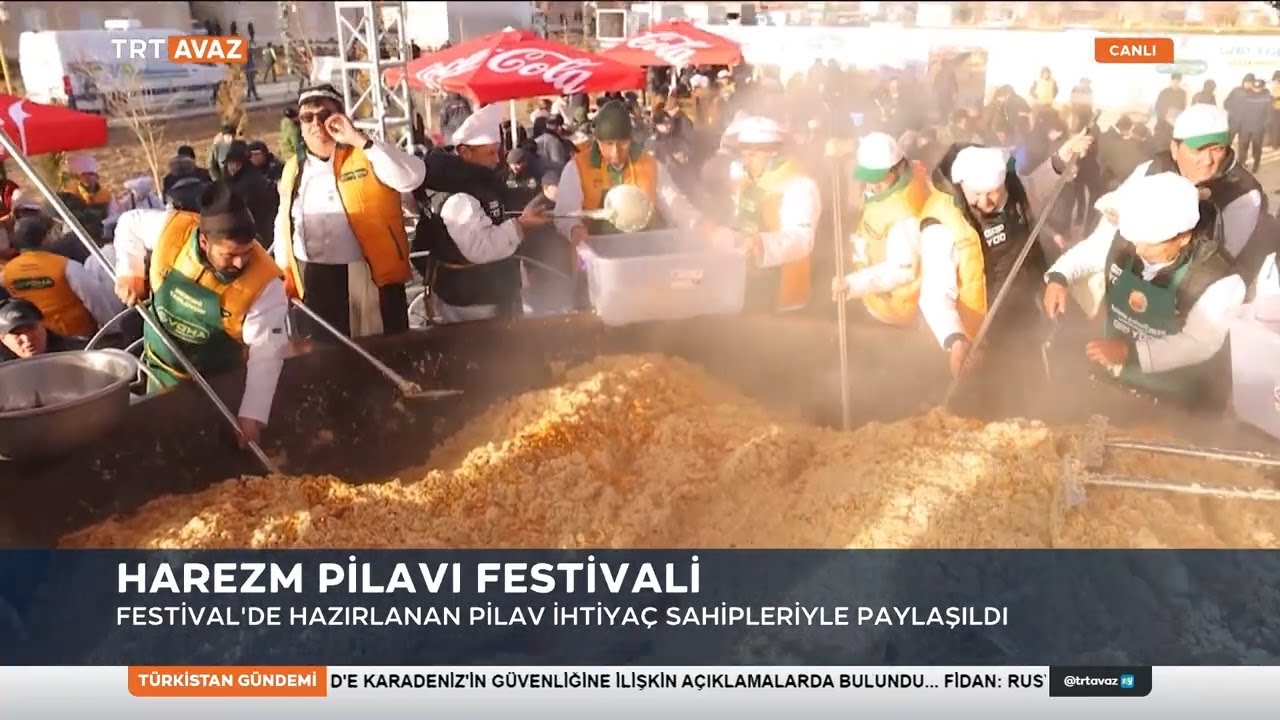 HAREZM PİLAVI DÜNYAYA TANITILDI