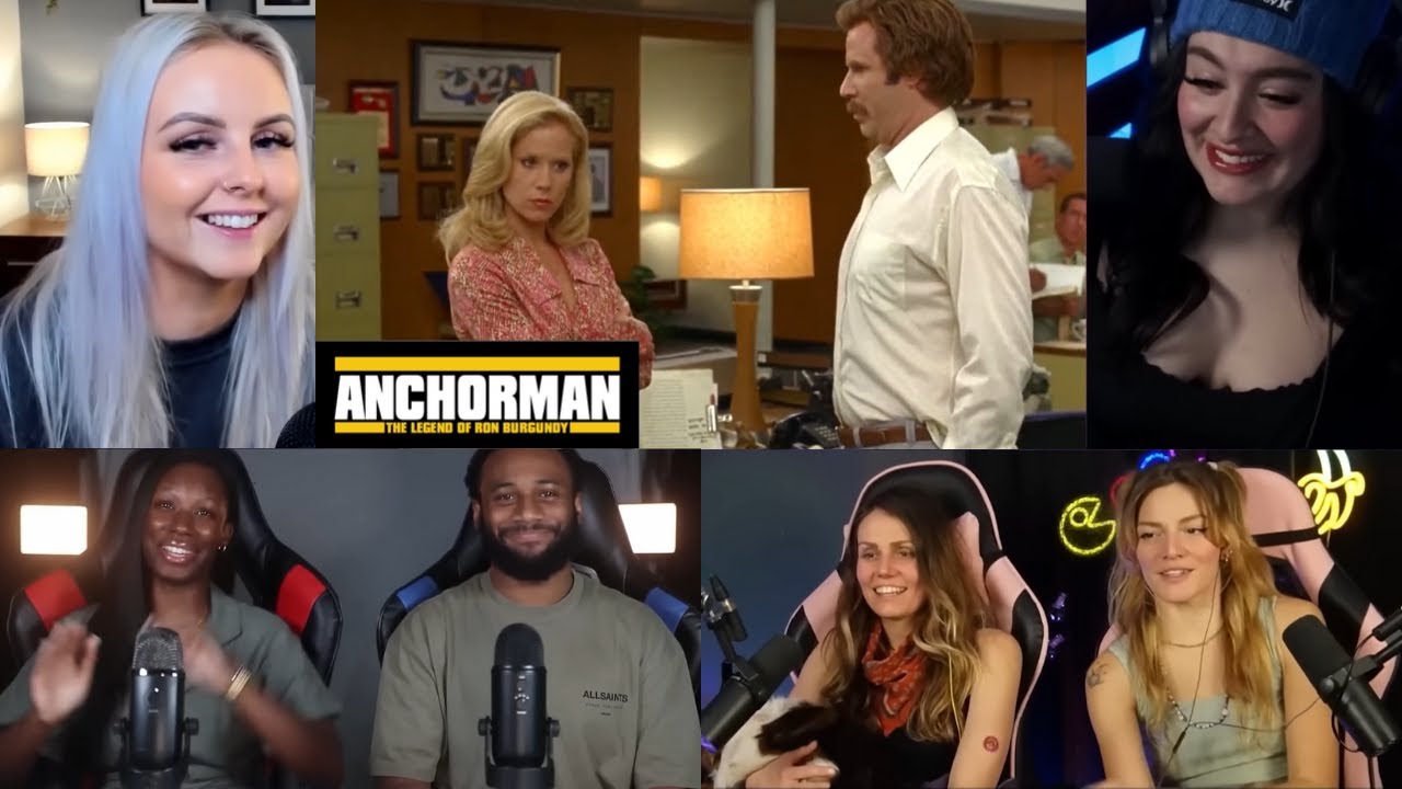 Funny Moment!! Massive Er**tion - Anchorman (2004) - Reaction Mashup