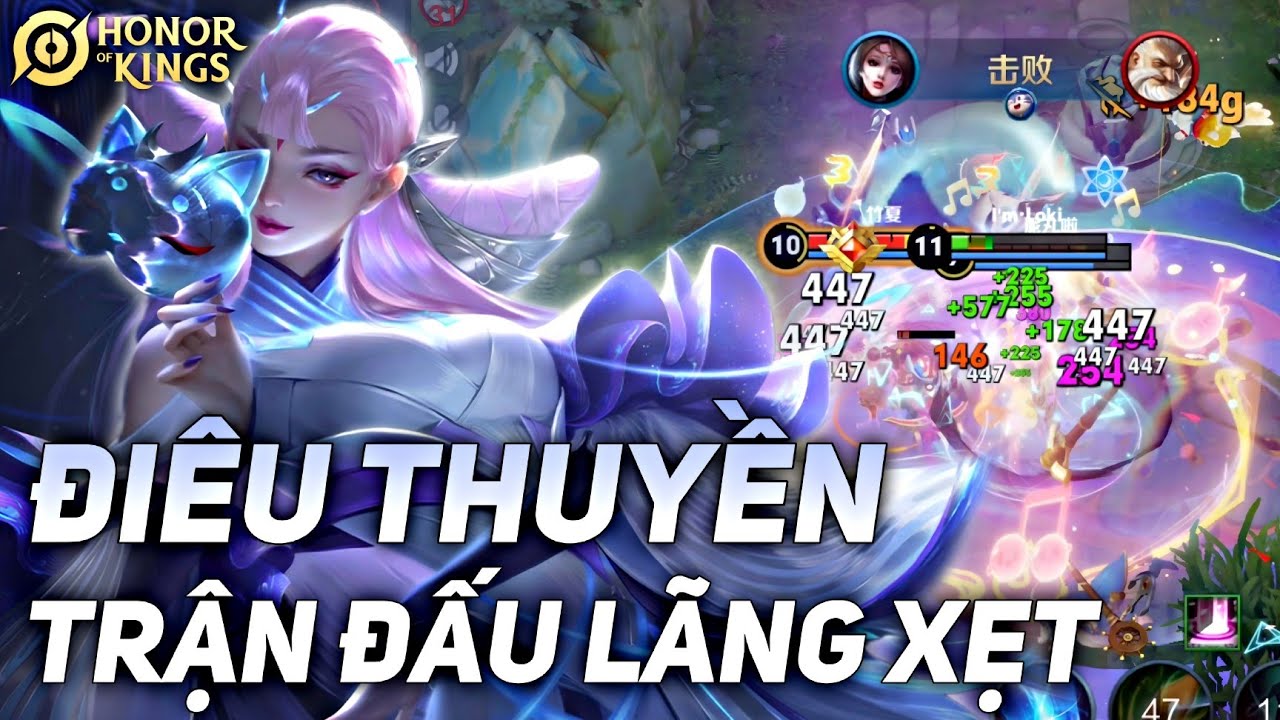 [ HONOR OF KINGS / VGVD ] MÚA HẾT MÌNH CÙNG ĐIÊU THUYỀN ( MIÊU ẢNH HUYỀN VŨ ) VÀ CÁI KẾT XỊT KEO