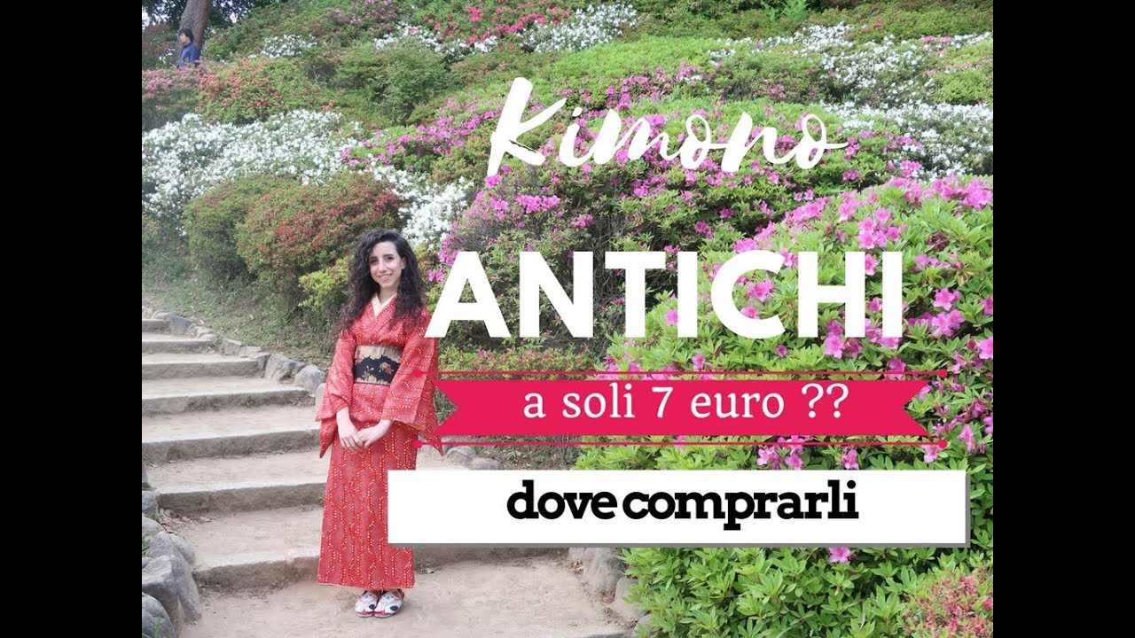 Kimono antichi e vintage - dove acquistarli a pochissimo a Nippori