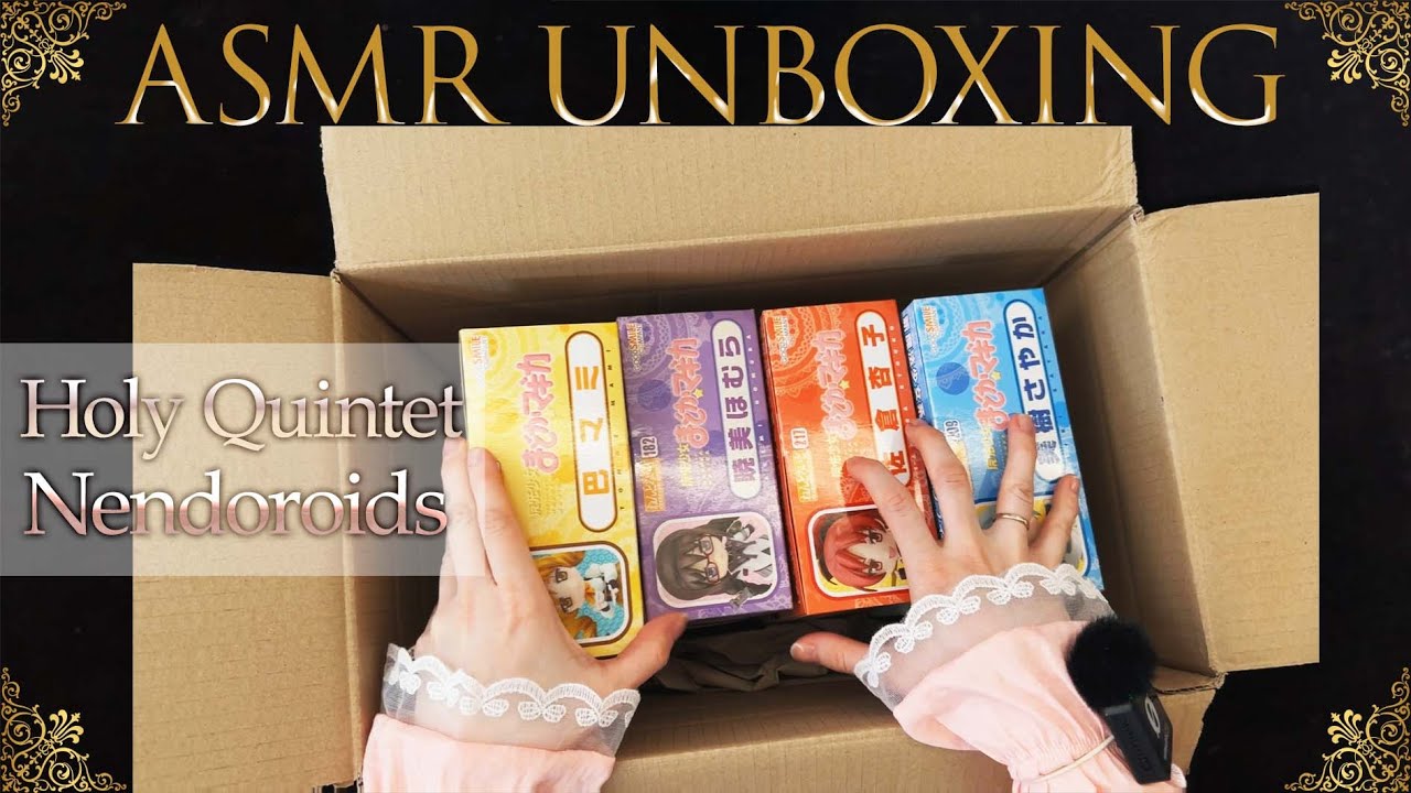 MADOKA MAGICA NENDOROIDS | ASMR ANIME FIGURES UNBOXING (No talking)