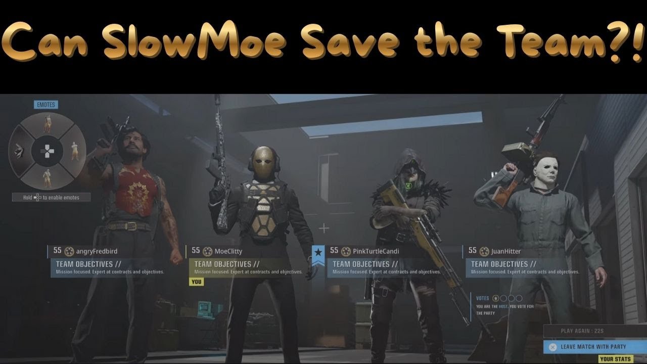 Can SlowMoe Save the Team?!
