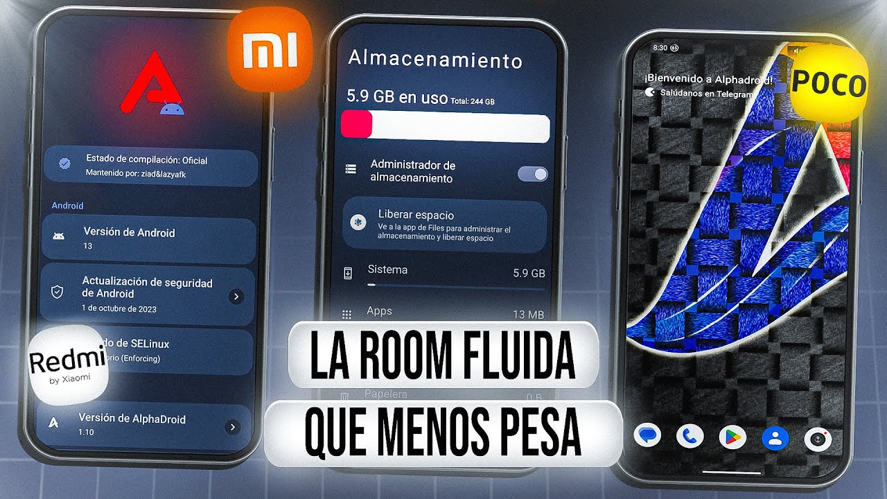 Una ROM que NO PESA NADA💾 | Como instalar la ROM de 