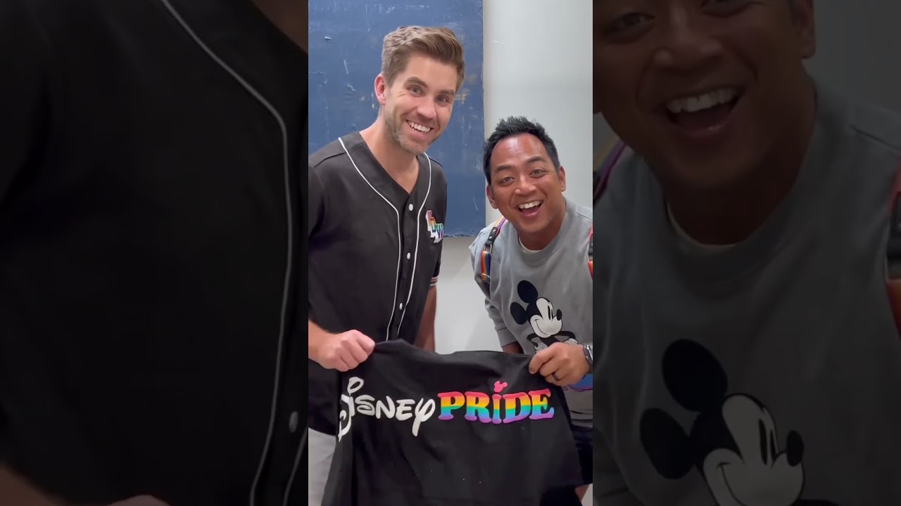 Gay dads rock Disney Pride! 🌈❤️ Thanks to Disney Store for gifting. The Pride collection is live!
