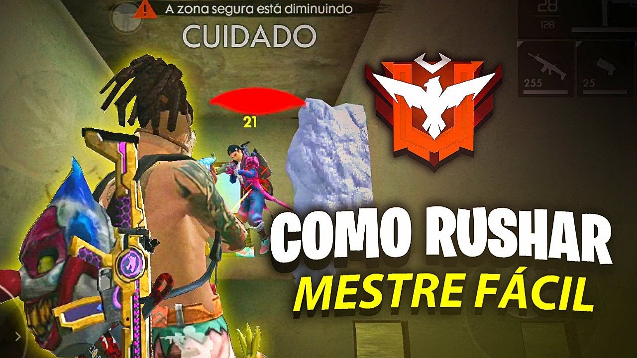 SEGREDO REVELADO! COMO RUSHAR PELO CELULAR DA MELHOR MANEIRA NO FREE FIRE