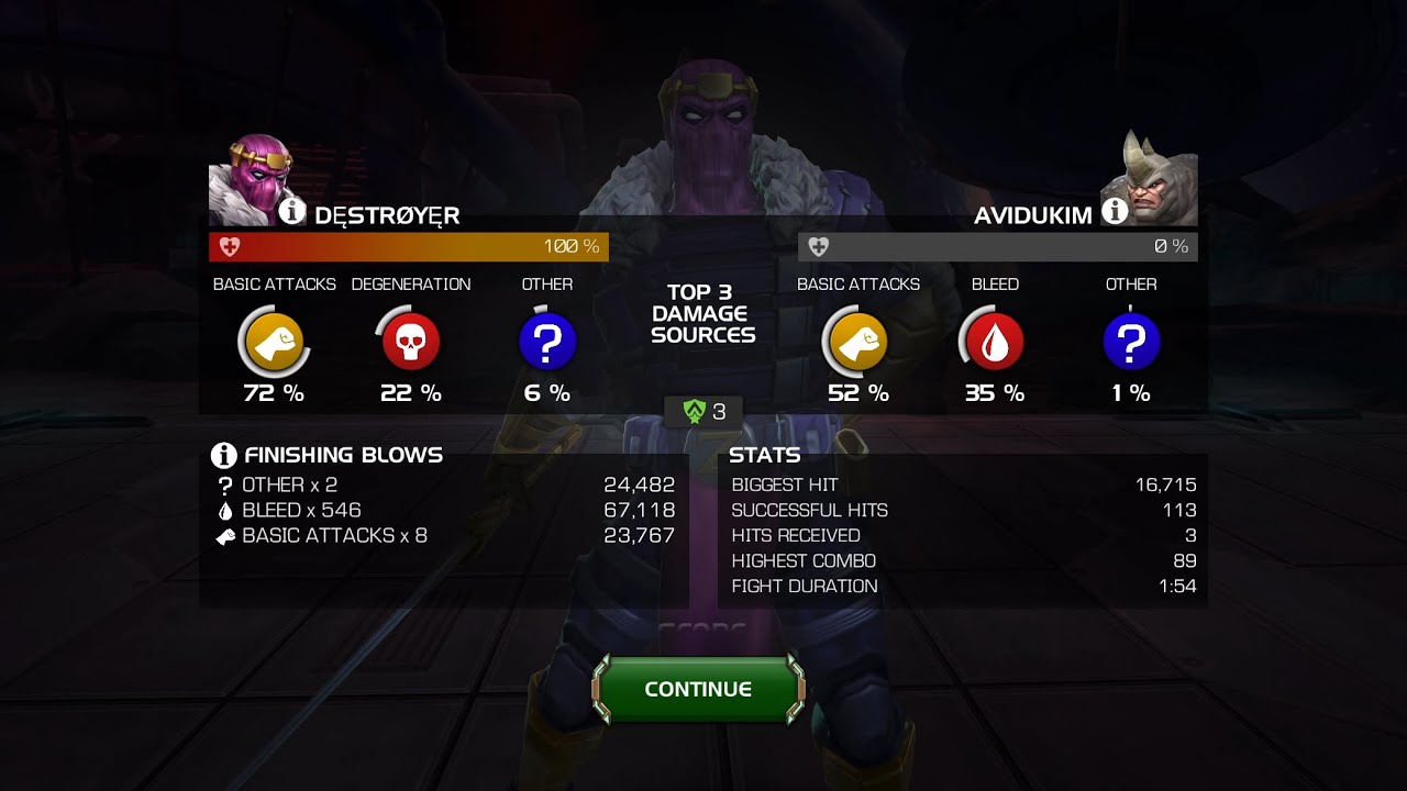 Baron Zemo vs Rhino Node 49 - Offseason War Season 65 - [X+K9] vs [-SB3-]