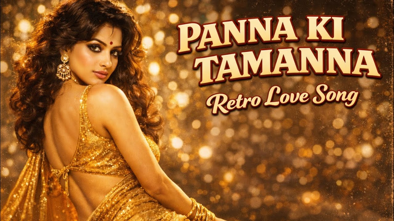 Panna Ki Tamanna Hai ❤️ | Retro Romantic Song | Kishore Kumar & Lata Mangeshkar | Old Bollywood 