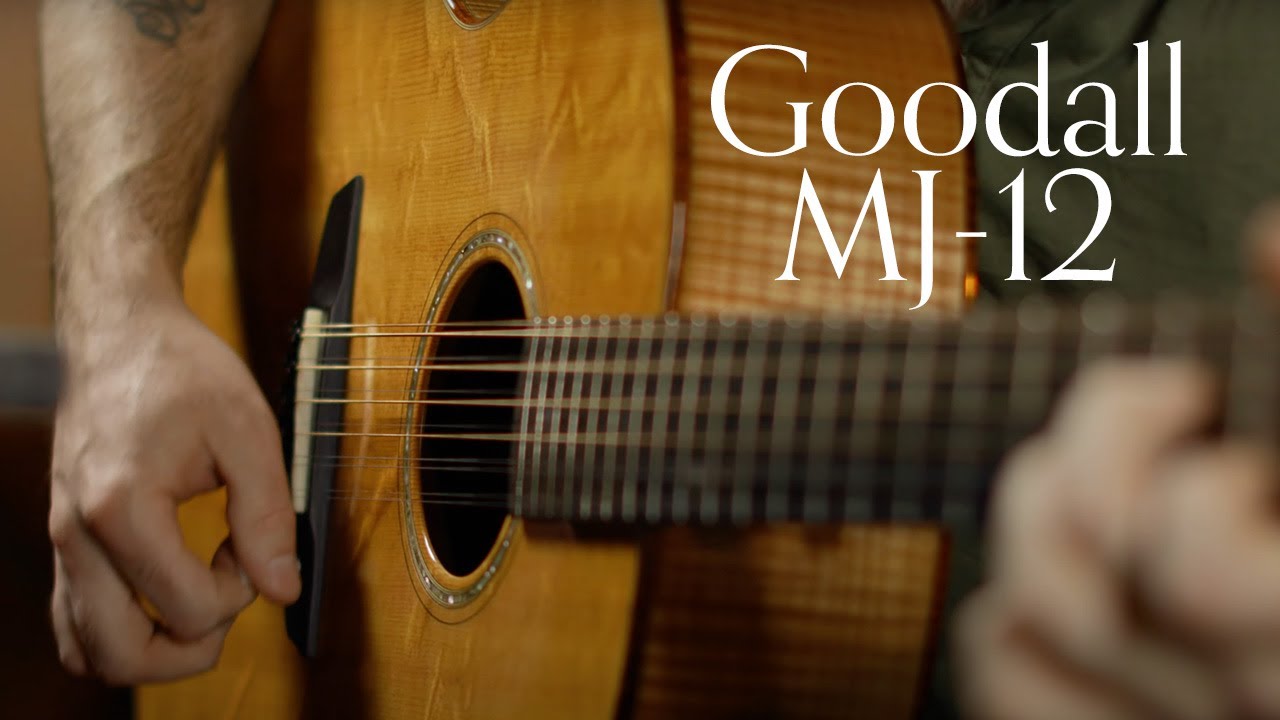 Goodall MJ-12, Flamed Maple & Bearclaw Sitka Spruce | Carl Miner
