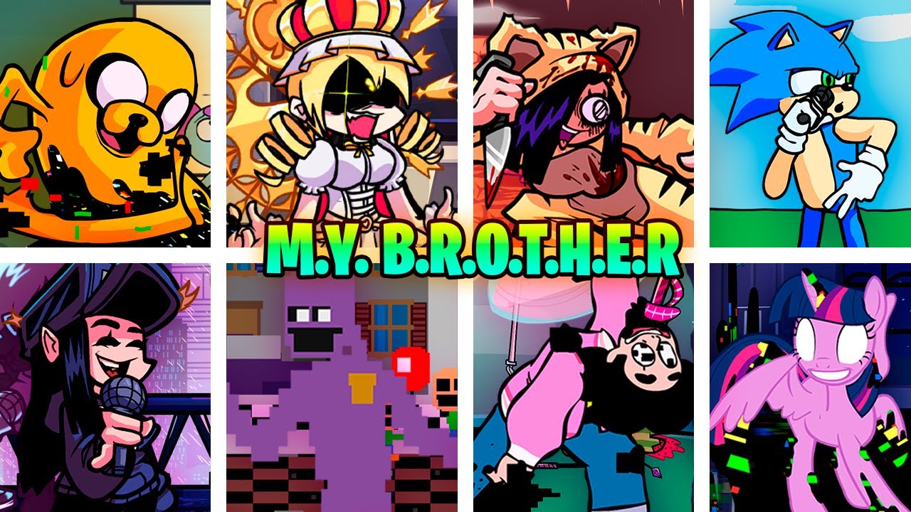 My Brother but Every Turn a Different Character Sings / FNF My Brother but Everyone Sings It