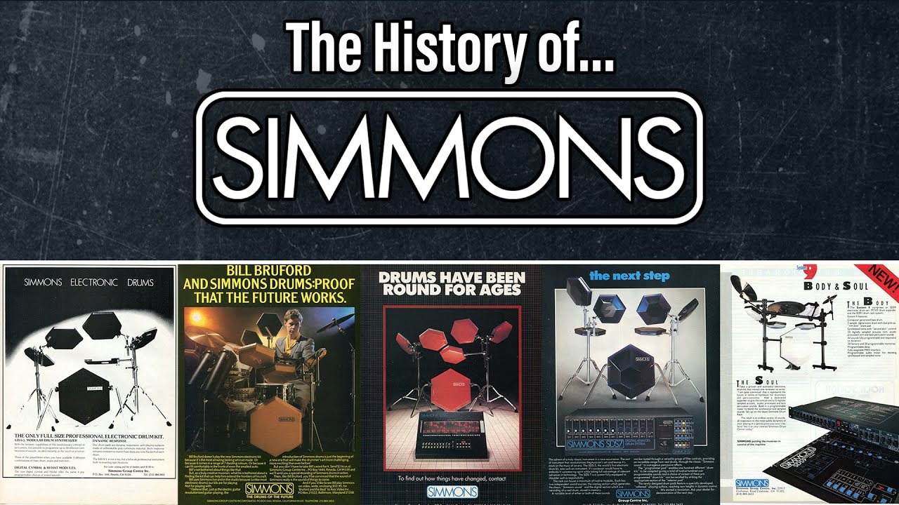 The History of Simmons Drums - An 80’s icon! - EP 211