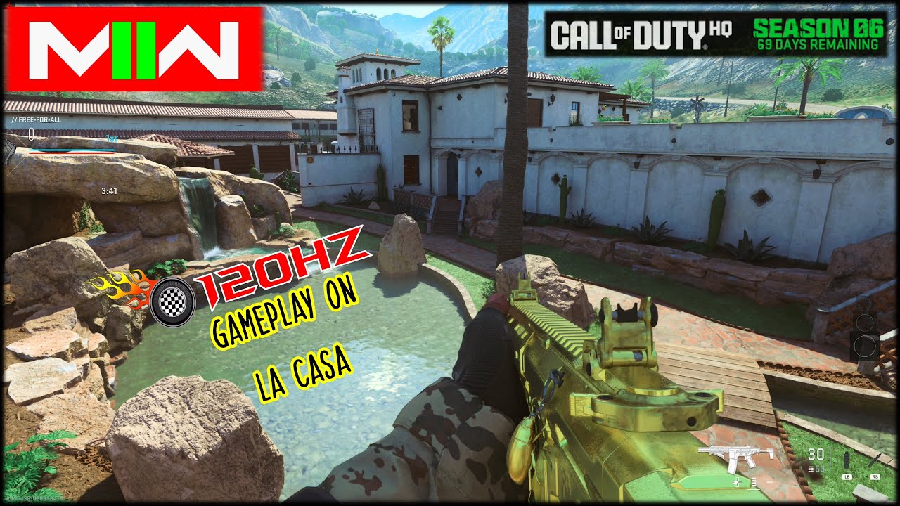 COD: MW2 - Season 6 New Maps | Gameplay on La Casa (32-11 K/D)