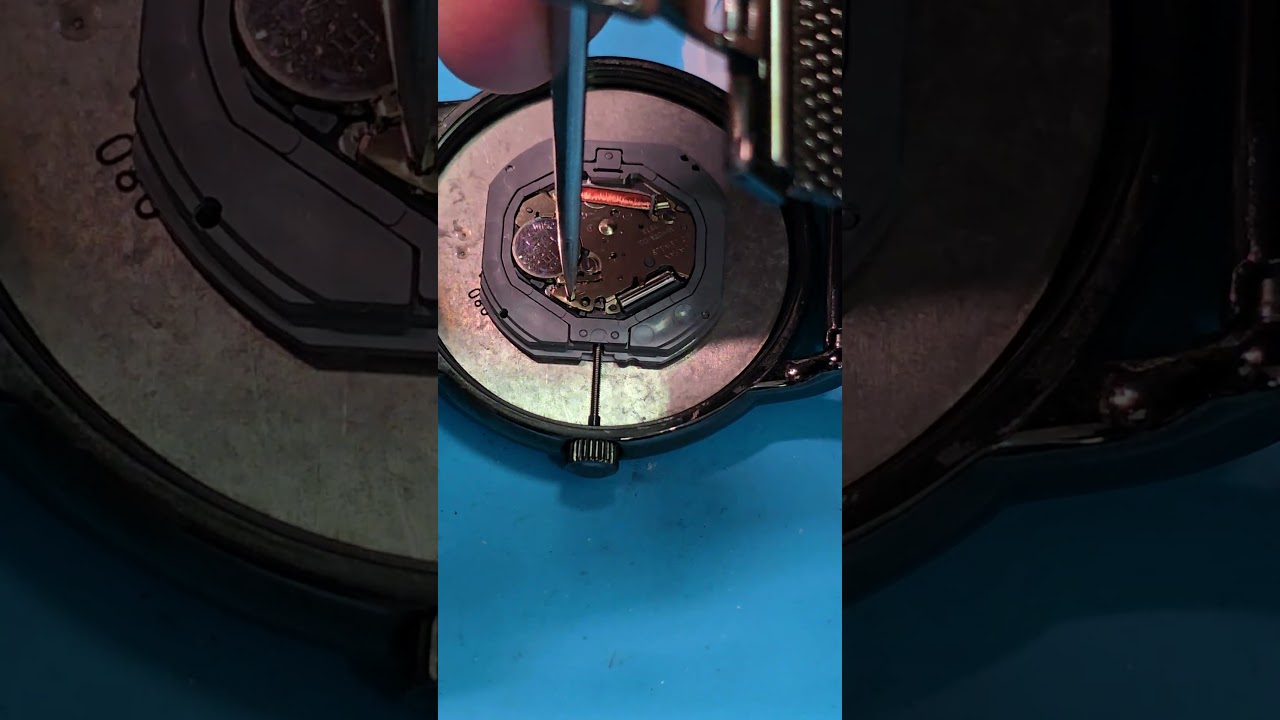 Miyota 1S13 stem and crown removed #watch #stem #miyota #watchstem
