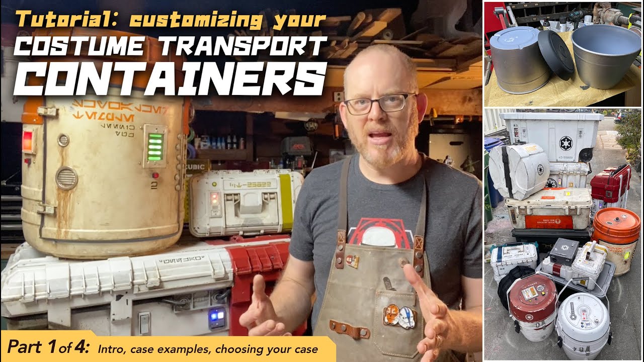 Customizing Costume Containers - Part 1 of 4